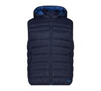CMP Man vest snaps hood B. blue-bluestone, B Blue Bluestone, 54