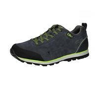 CMP Men's Elettra Low Hiking Shoe WP Trekking, Titanium-Limegreen, 10.5 UK