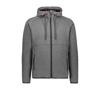 CMP Men's Fleece Jacket with High Loft Lining, mens, Jacket, 30M1707, Fumo Mel., 56