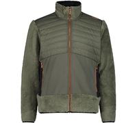 CMP Men's Giacca Da Uomo Ibrida in Pile Highloft Hybrid Fleece Jacket, Olives, 50