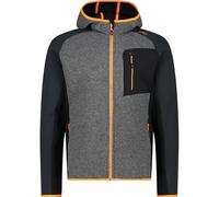 CMP Men's Giacca Da Uomo in Wooltech Con Cappuccio Fisso Jacket with Fixed Hood