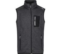 CMP Men's Gilet in Pile Mélange Knit Tech Vest