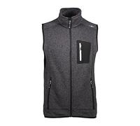 CMP Men's Gilet in Pile Mélange Knit Tech Vest