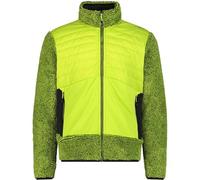 CMP - Men's Highloft Hybrid Fleece Jacket, Acid, 54
