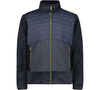 CMP - Men's Highloft Hybrid Fleece Jacket, Titanium, 58