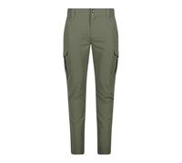 CMP - Men's Long Stretch Trousers, Olive, 54