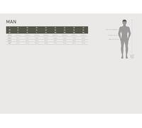 CMP - Men's Nylon Parka with Fixed Hood, Black, 54