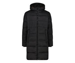 CMP - Men's Nylon Parka with Fixed Hood, Black, 54