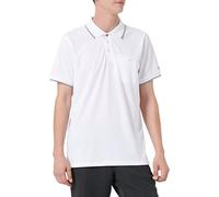 CMP Men's Quick-Drying Short-Sleeved Polo Shirt Man, White, 54