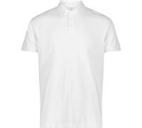 CMP Men's Quick-Drying Short-Sleeved Polo Shirt Man, White, 54
