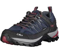 CMP Men's Rigel Low Shoe Wp Trekking & Hiking Shoes, asphalt syrah, 10.5 UK