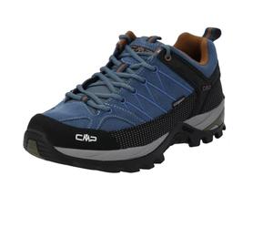 CMP Mens Rigel Low Trekking Shoes Wp, Bluestone-Rubber UK 6.5