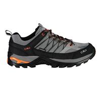 CMP Men's Rigel Low Trekking Shoes WP, Cement Black, 10.5 UK