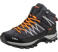 CMP Men's Rigel MID Trekking Shoes WP, Anthracite Flash Orange, 9.5 UK