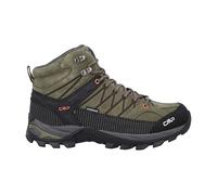 CMP Mens Rigel Mid Trekking Shoes Wp, Olive-Flame UK 10.5