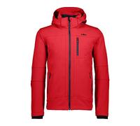 CMP Men's Softshell Jacket with Hood and Zip | Protection from moisture, protection from wind, light to wear, small storage