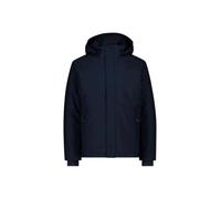 CMP - Men's Softshell Jacket with Removable Hood, Black Blue, 54