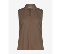 CMP Mountain Hikes sleeveless polo shirt brownish grey women - M