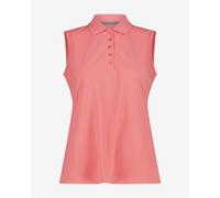 CMP Mountain Hikes Sleeveless Polo Shirt Pastel Pink Women - S