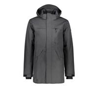 CMP Outdoor Jacket Parka Man Parka Zip Hood Grey Windproof Waterproof