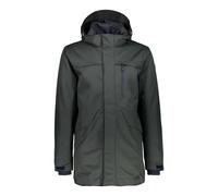 Cmp Outdoor Jacket Parka Man Zip Hood Grey Windproof Waterproof