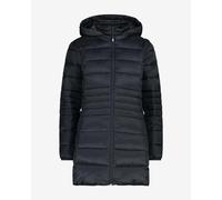 CMP Parka Snaps Polyester 20D Hooded Jacket Black Anthracite Women - XS