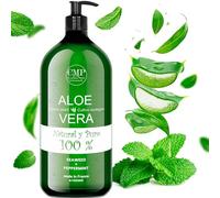 CMP PepperMint Aloe Vera Refreshing Leg Gel Heavy Legs, Varicose Veins, Stretch Marks, Water Retention, Swollen Legs + Feet. Circulation Booster for Feet and Legs, Body Moisturiser (1000 ml)