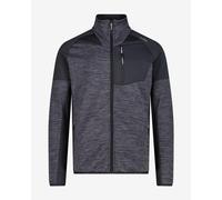 CMP Pile Grid Tech Fleece Grey Black - 50
