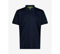 CMP Men's Polo Shirt, B.Blue-Limegreen, 50