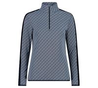 Women's half-zip roll neck sweatshirt CMP Noir 2XS