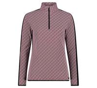 Women's half-zip roll neck sweatshirt CMP Violet 2XS