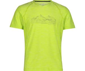 CMP - Printed T-Shirt in Stretch Jersey, Mel. Acid, 56