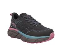 CMP RAHMSY Women’s Waterproof Multifunctional Shoes - Lightweight Knit Sneakers with FullOn Grip Sole & Cushioned Insole, Piombo-peony, 4.5 UK