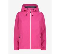 CMP Rain Jacket Fix Hood Jacket pink fuchsia white Women - L