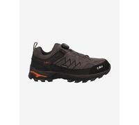 CMP Rigel Low FitGo Waterproof Shoes Dark Grey Orange - 41