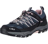 CMP Rigel Low Trekking Shoe Wp Walking, Asphalt-Rose, 1 UK