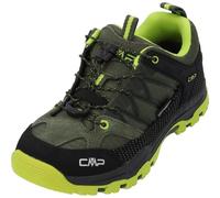CMP Rigel Low Trekking Shoes Kids WP, Khaki-Acid, 40, EU 40, EU 40, Acid Khaki, 40 EU