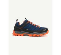 CMP Kids Rigel Low Trekking Shoes Wp Hiking, B. Blue-Arancio, 7 UK