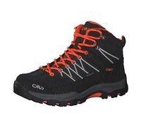 CMP Rigel Mid Trekking Shoe Wp, Walking shoe, Antracite-Flash Orange,