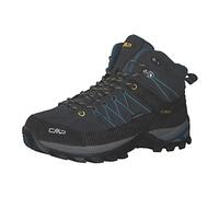 CMP Rigel Mid Trekking Shoes Wp Antracite-Deep Lake UK 7