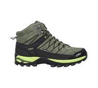 CMP Rigel Mid Trekking Shoes Wp Kaki-Acido UK 12