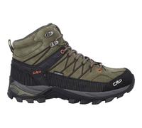 CMP Rigel Mid Waterproof Trekking Boots - Olive/Flame