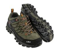 CMP Rigel Waterproof Low Trekking Shoes - Olive/Flame