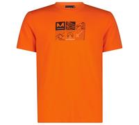 CMP - S/S T-Shirt - Sport shirt size 54, orange