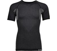 CMP - Man Seamless T-Shirt, Black, L/XL