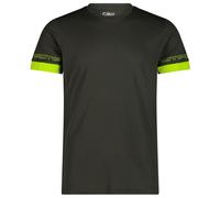 CMP - Shortsleeve Light Polyester T-Shirt - Sport shirt size 52, black/olive