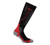 CMP - Ski Sock Wool, Black-Ferrari, 36/38