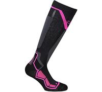 CMP Ski Thermocool 3I49477 Socks, Unisex, 3I49477, Nero-Pink Fluo, 36/38 (EU)