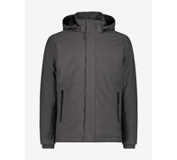 CMP Softshell Internal Padding Jacket with Hood dark grey - 56