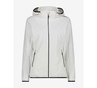 CMP Softshell Water-Repellent Jacket with Hood white Women - S